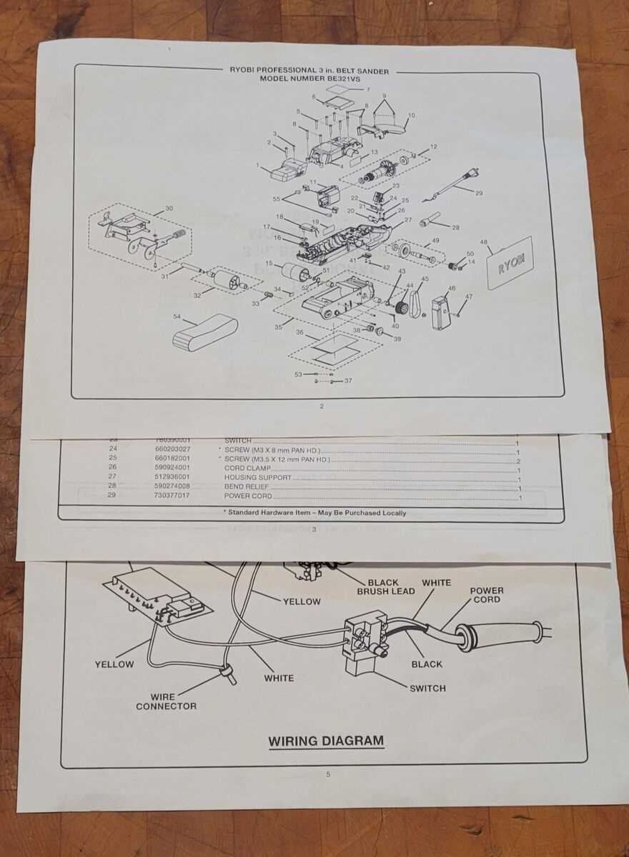 ryobi p320 parts diagram