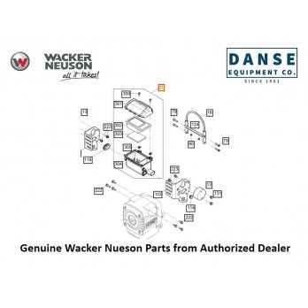 wacker bs600 parts diagram