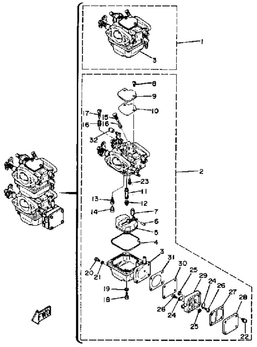 yamaha outboard parts diagram