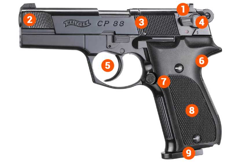 walther cp88 parts diagram