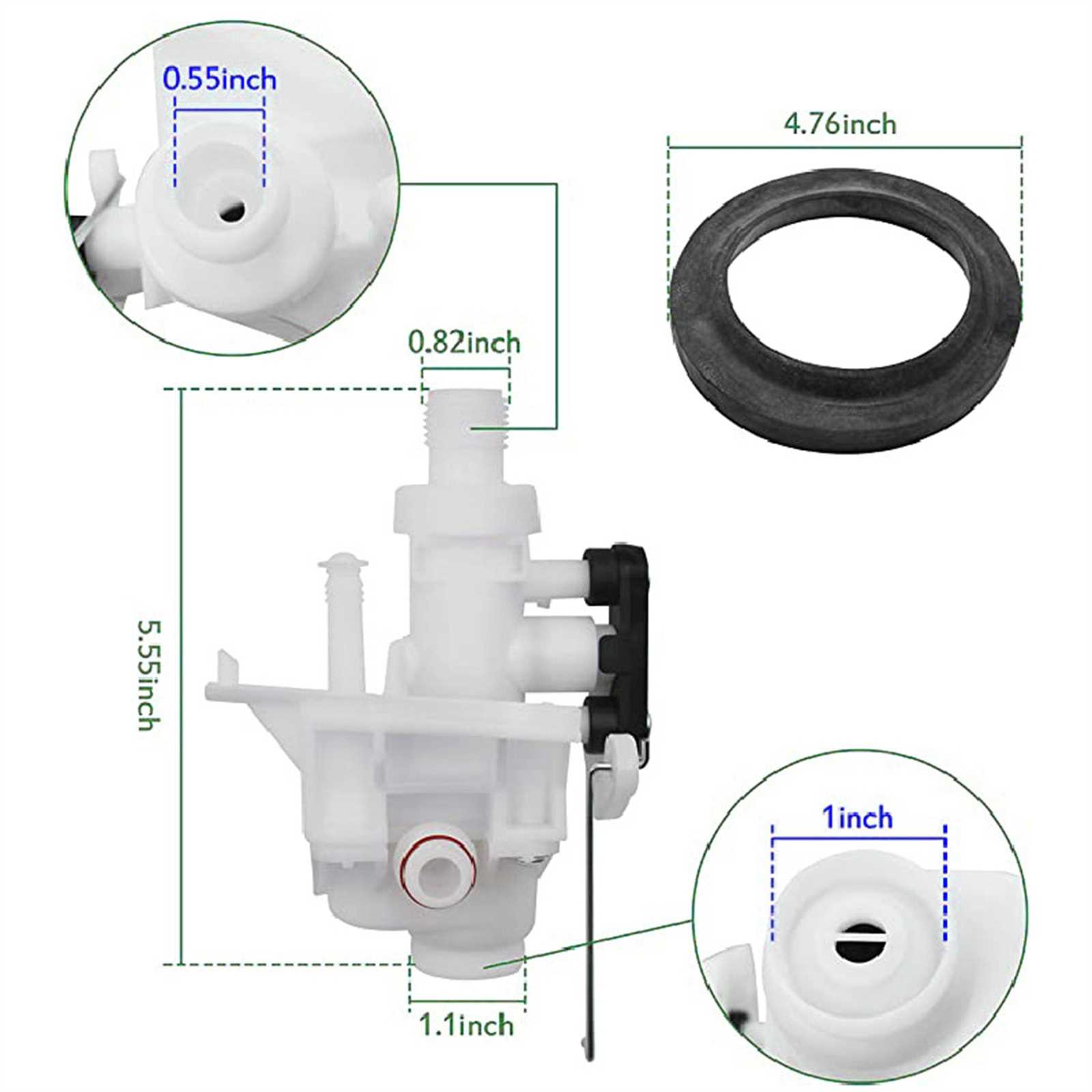 sealand toilet parts diagram