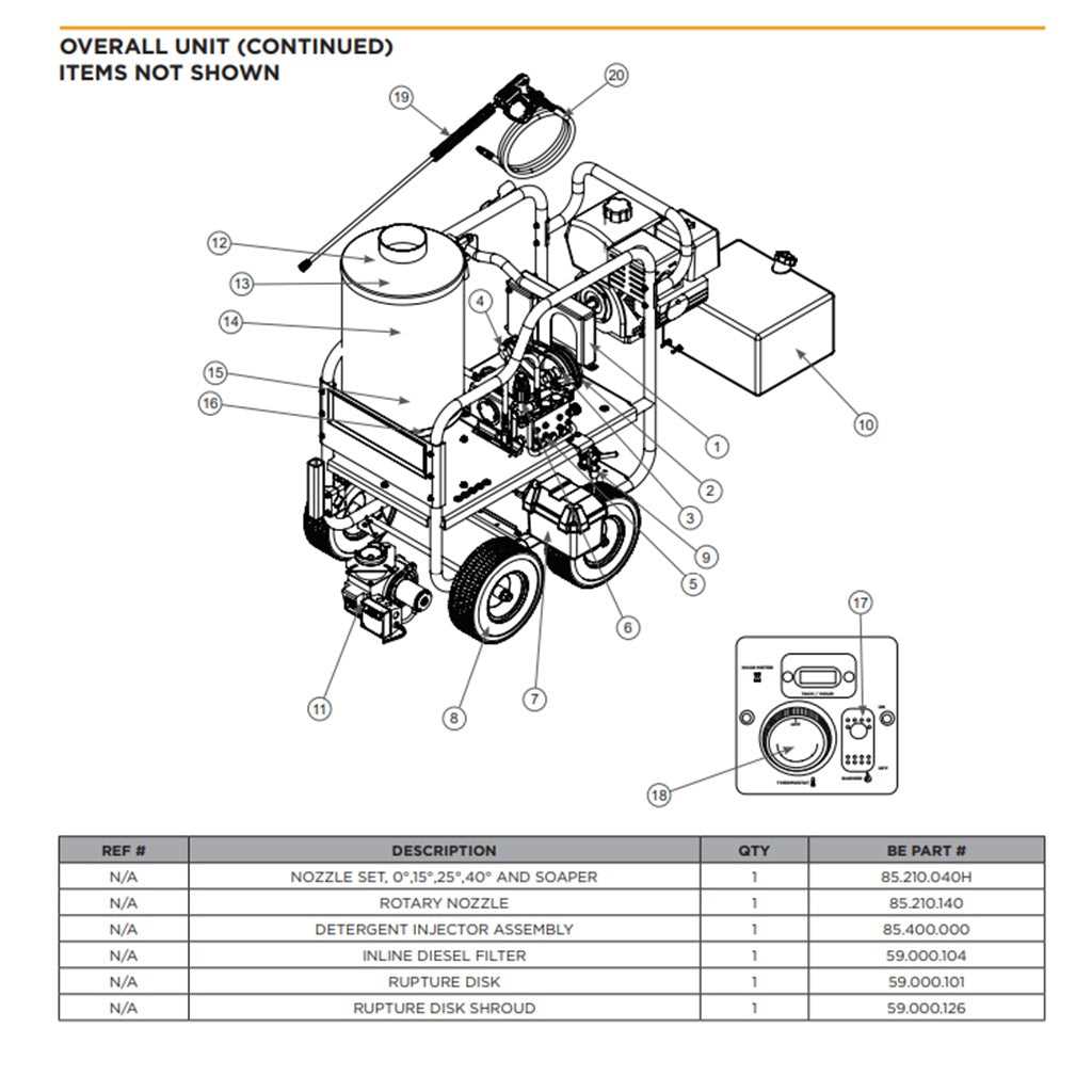 washer parts diagram