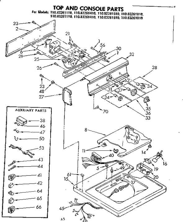 washing machine kenmore 80 series washer parts diagram