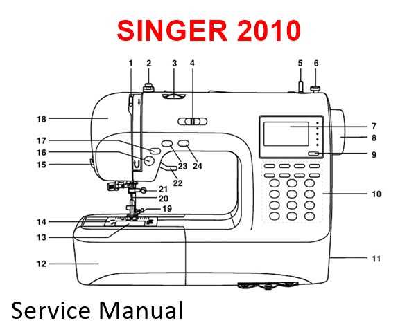 singer 29 4 parts diagram