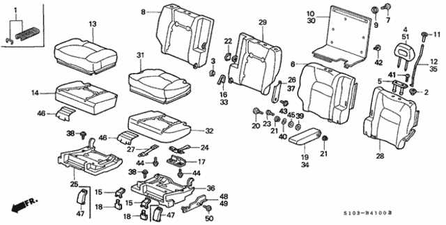 2001 honda crv parts diagram