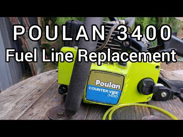 poulan 3400 chainsaw parts diagram