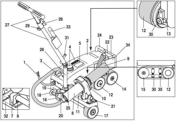 welder parts diagram