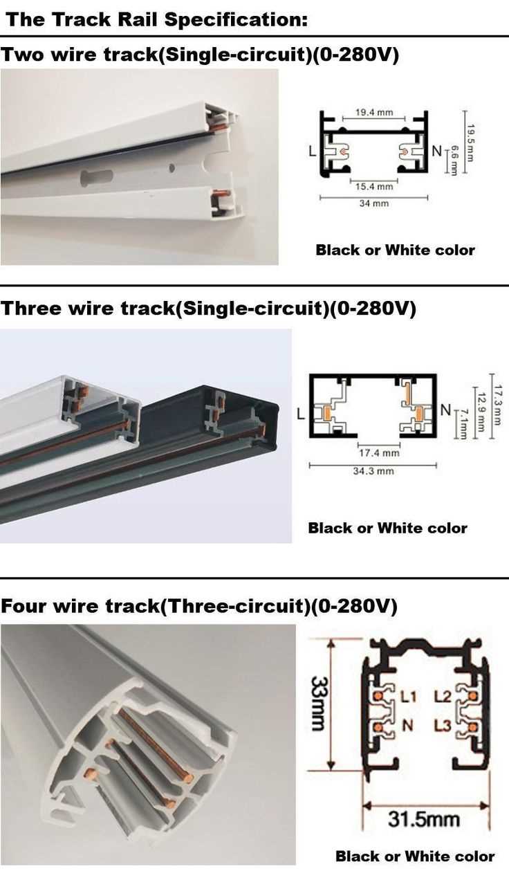 track lighting parts diagram