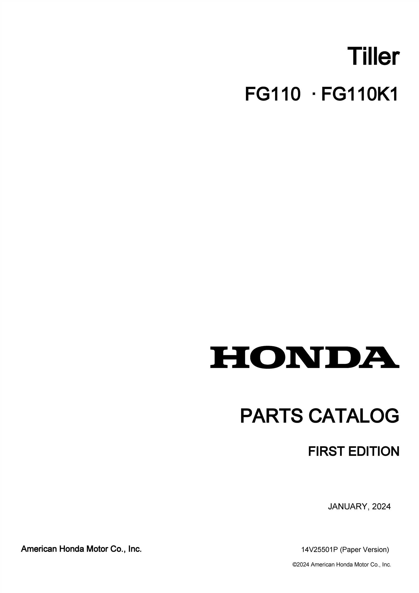 honda fg110 parts diagram