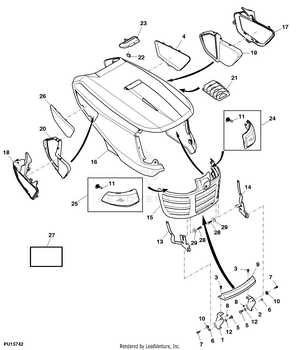 john deere x730 parts diagram