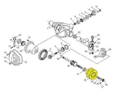 wheel hub parts diagram