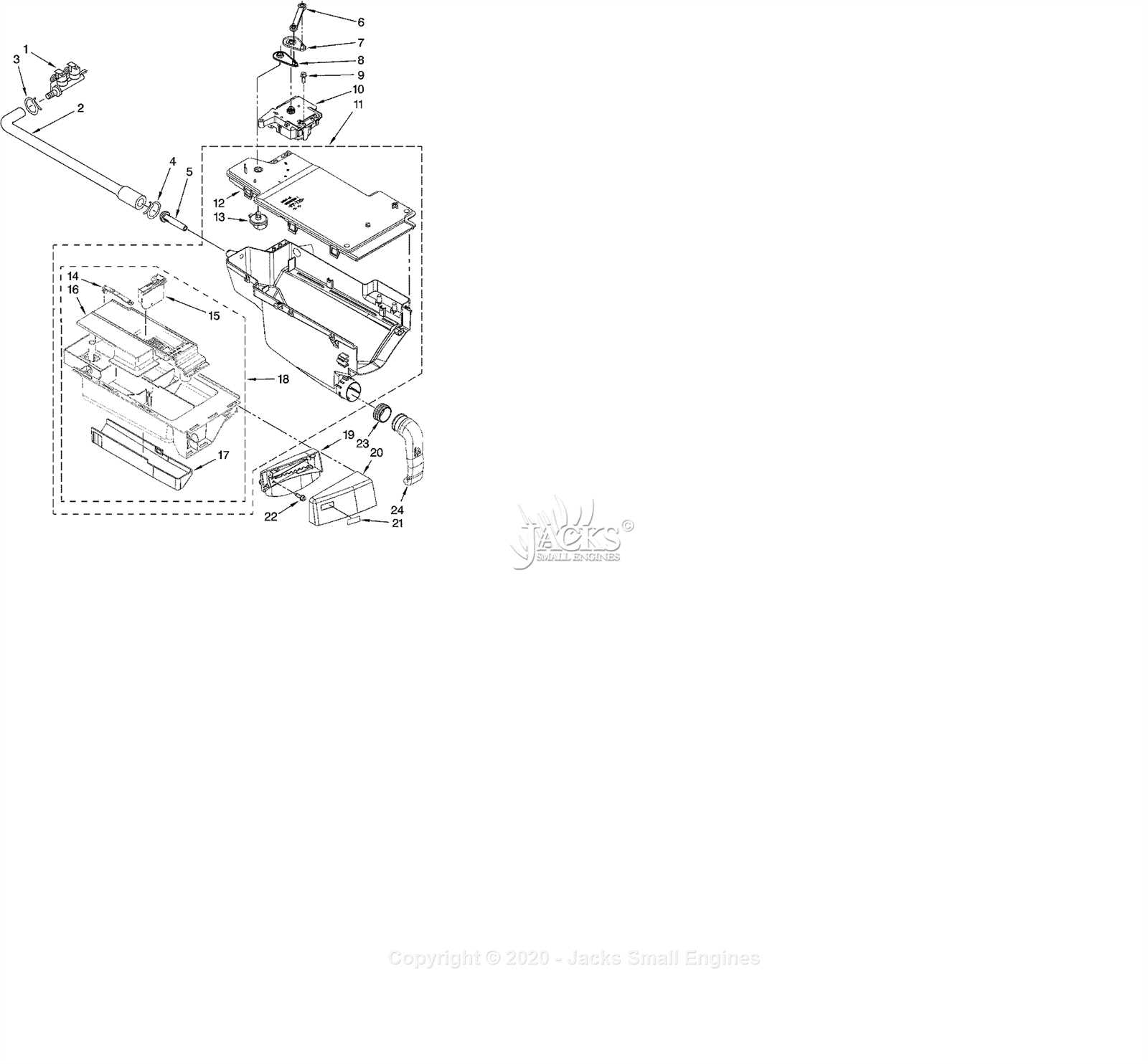 cabrio washer parts diagram