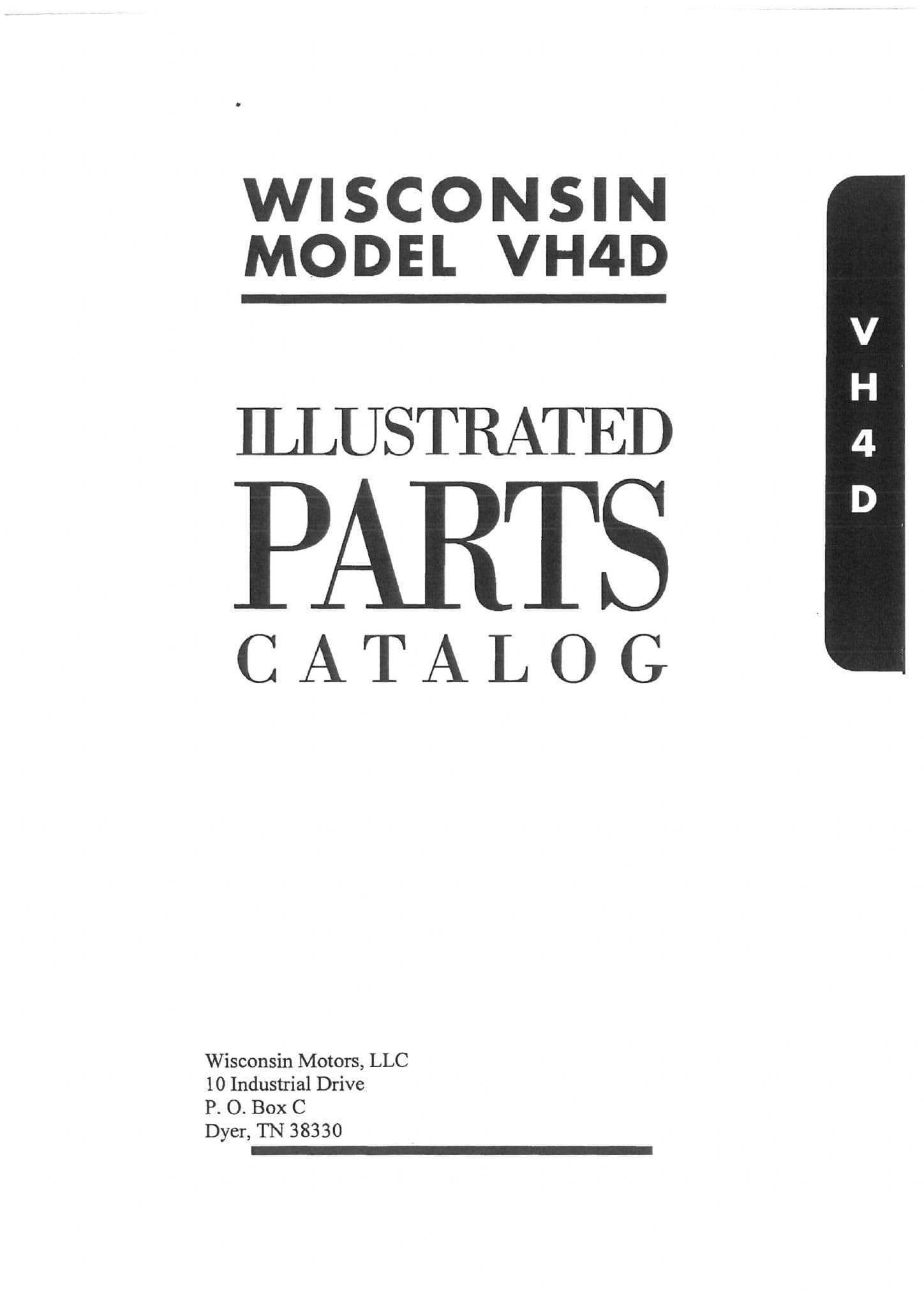 wisconsin engine parts diagram