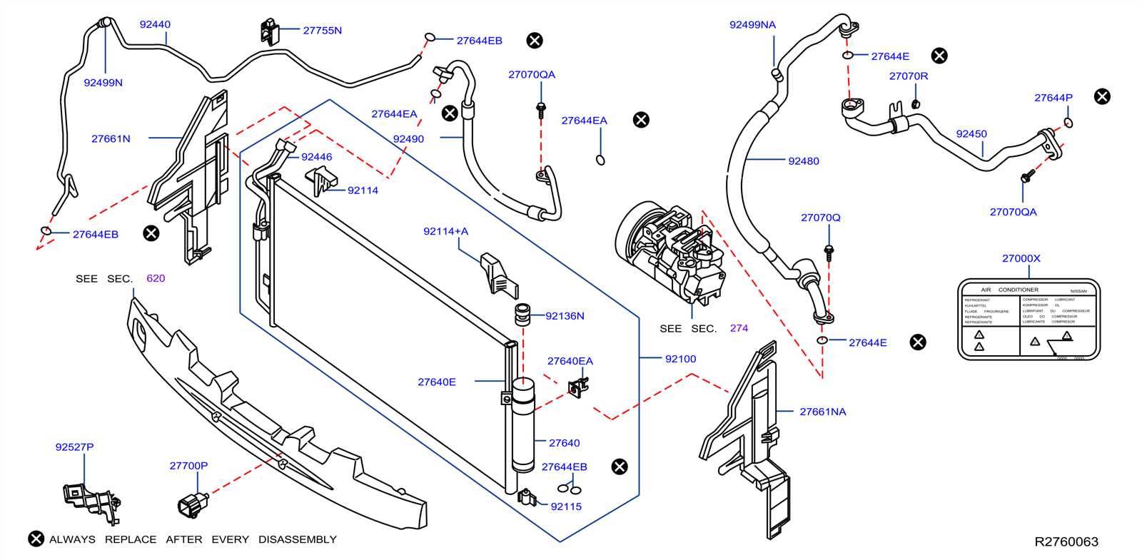 2013 nissan rogue parts diagram