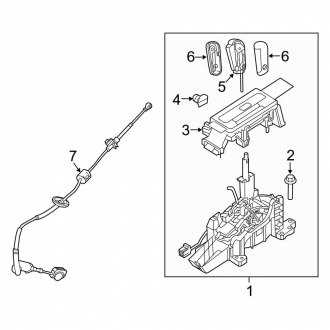 ford f150 transmission parts diagram