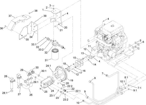 briggs and stratton 1450 snow series parts diagram