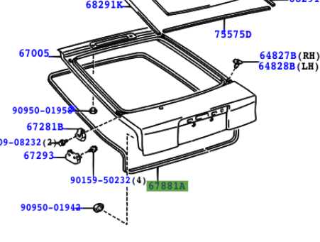 toyota celica parts diagram