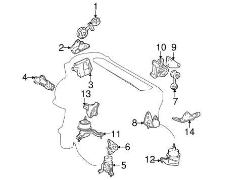 2005 toyota camry parts diagram