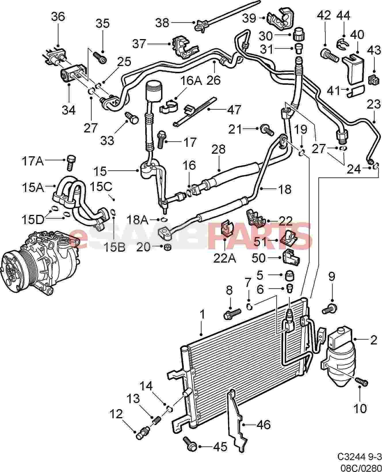 ac unit parts diagram