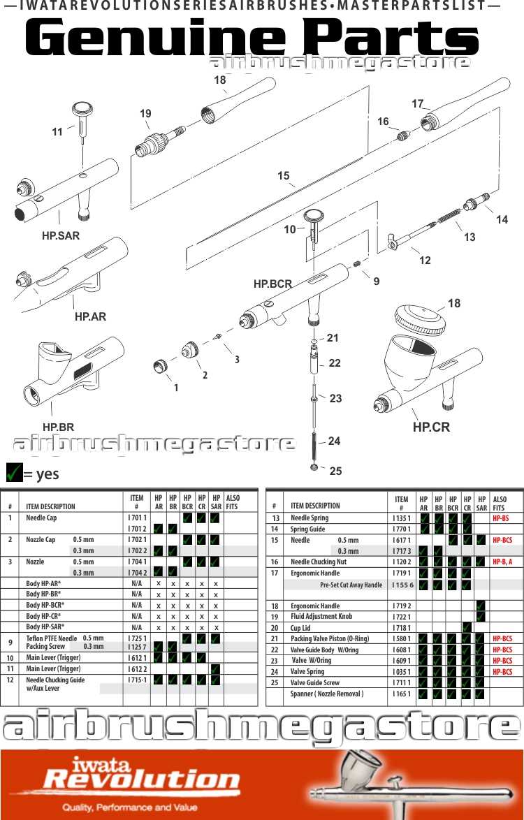 iwata eclipse hp cs parts diagram