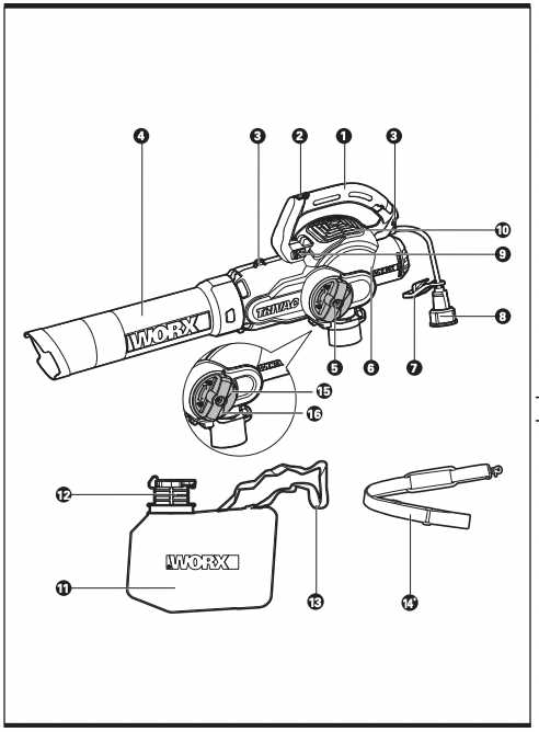 worx wg170 parts diagram