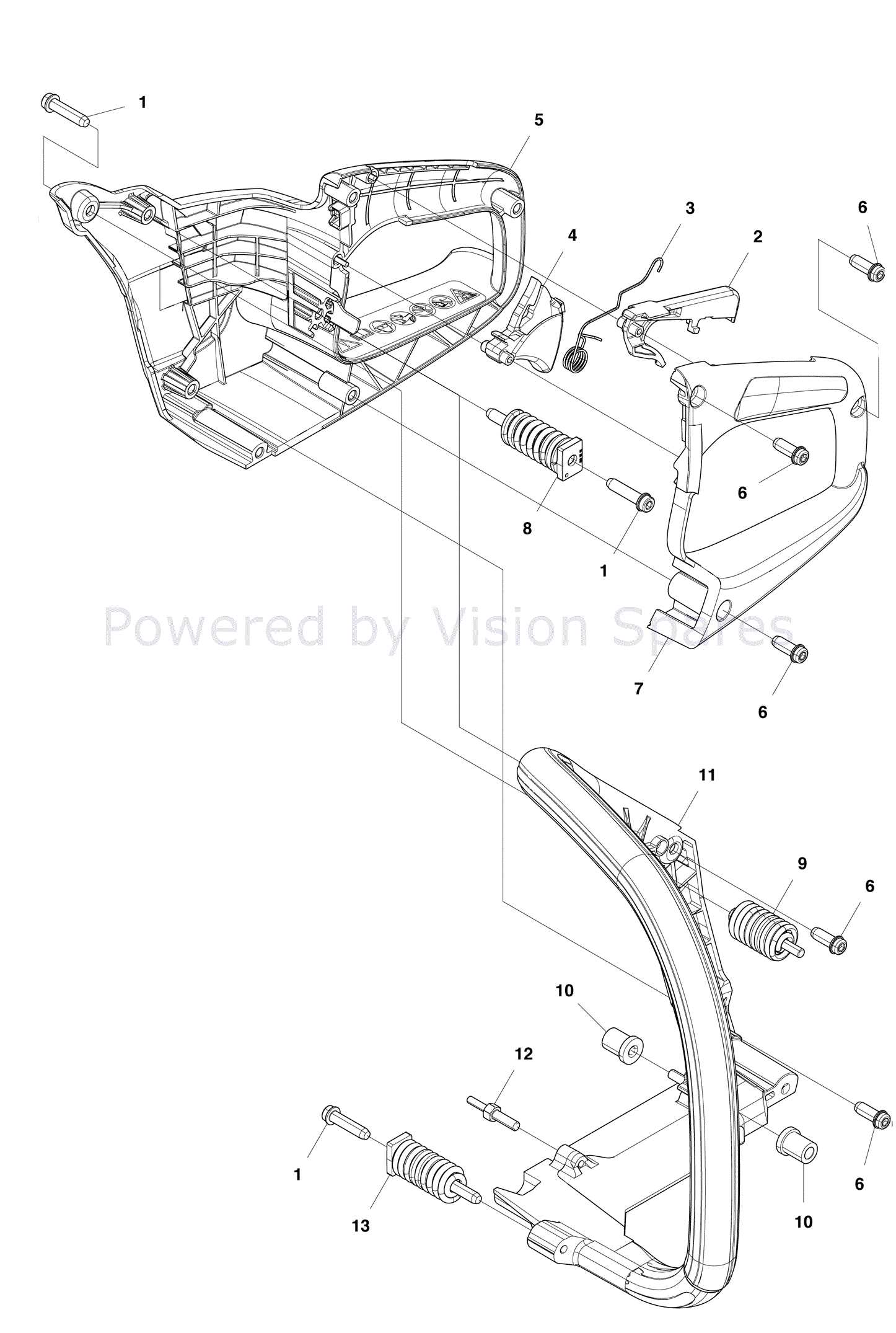 jonsered 455 parts diagram