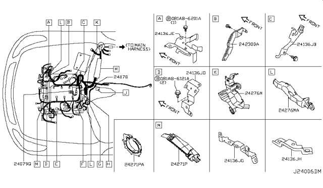 infiniti g37 parts diagram