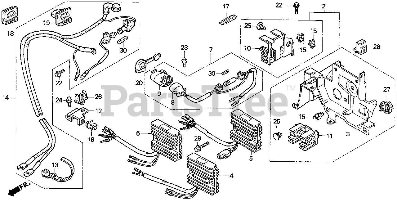 honda outboard motor parts diagram