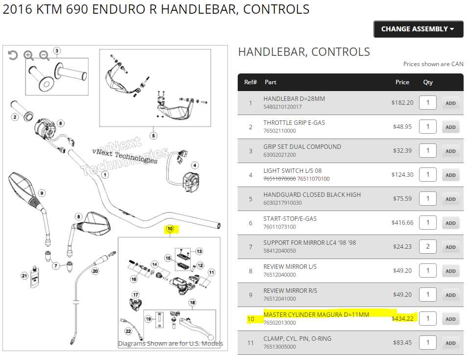 ktm 690 parts diagram