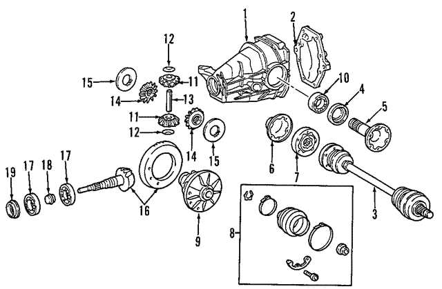 mb parts diagram