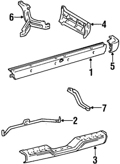 1987 toyota pickup parts diagram