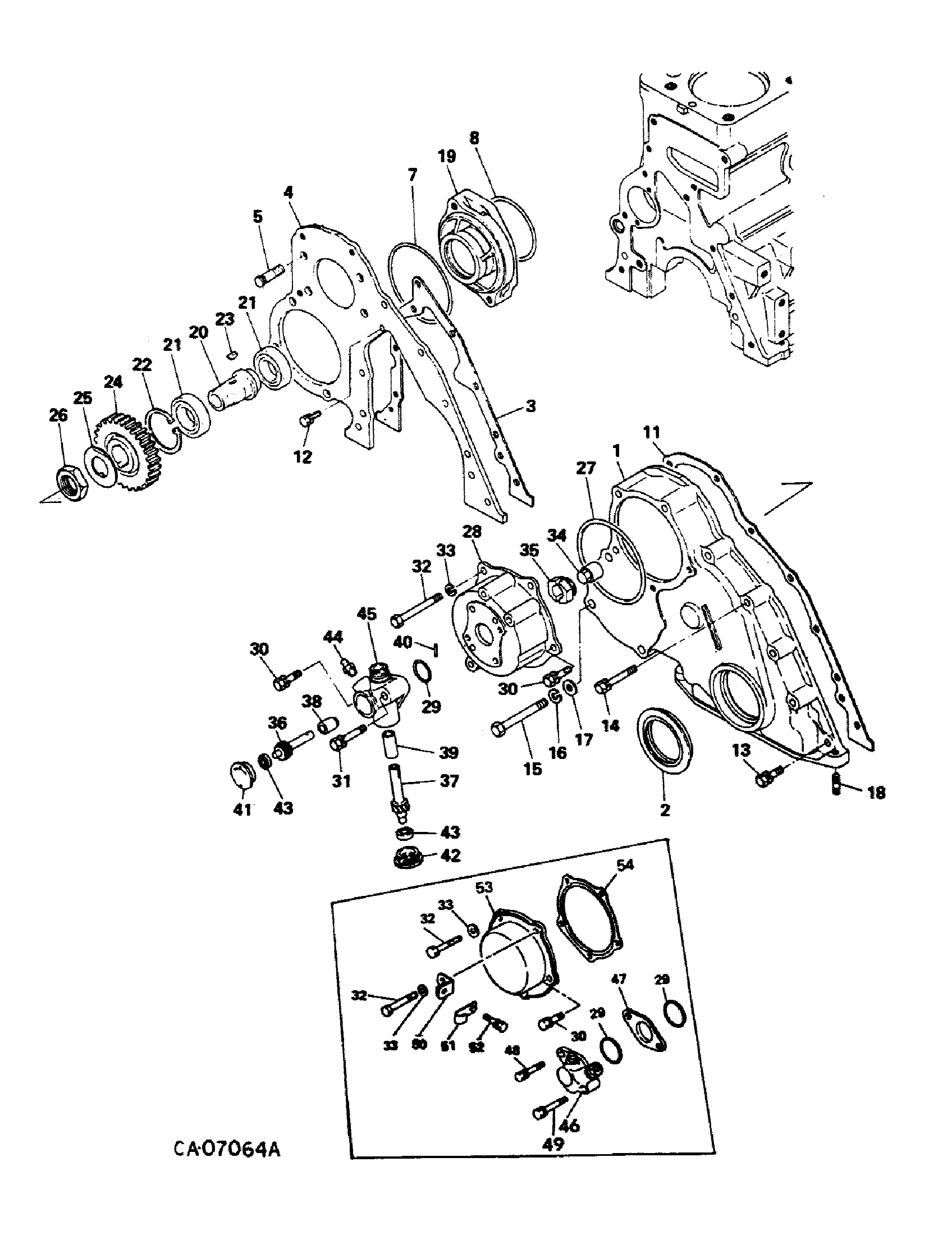 np246 transfer case parts diagram