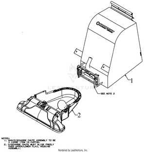 troy bilt chipper vac parts diagram