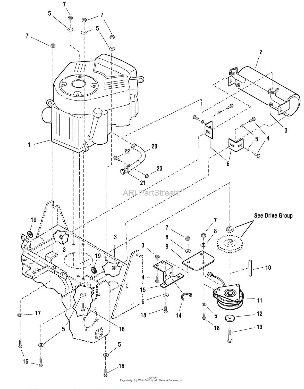 champion lawn mower parts diagram