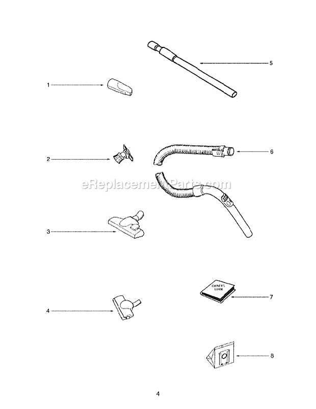 electrolux canister vacuum parts diagram