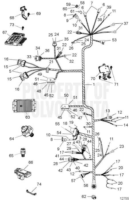 volvo penta 5.7 gsi parts diagram