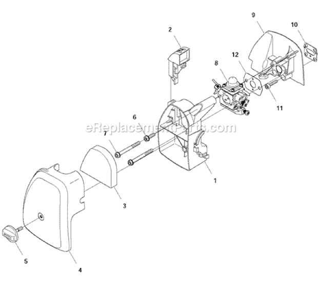 husqvarna brush cutter parts diagram