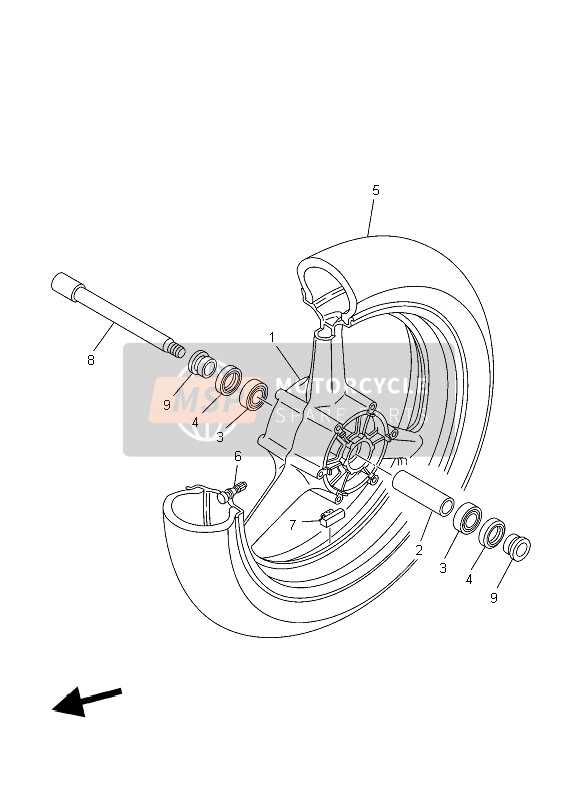 yamaha ys624 parts diagram