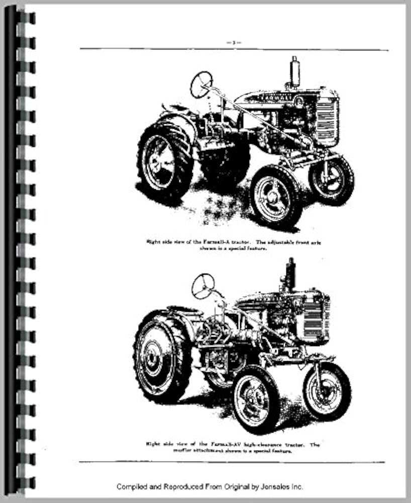 farmall parts diagram