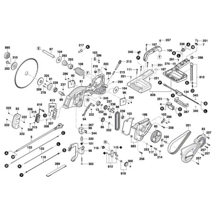 bosch miter saw parts diagram