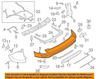 2018 ford escape body parts diagram