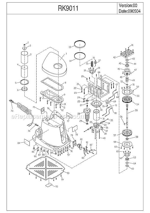 rockwell sonicrafter parts diagram