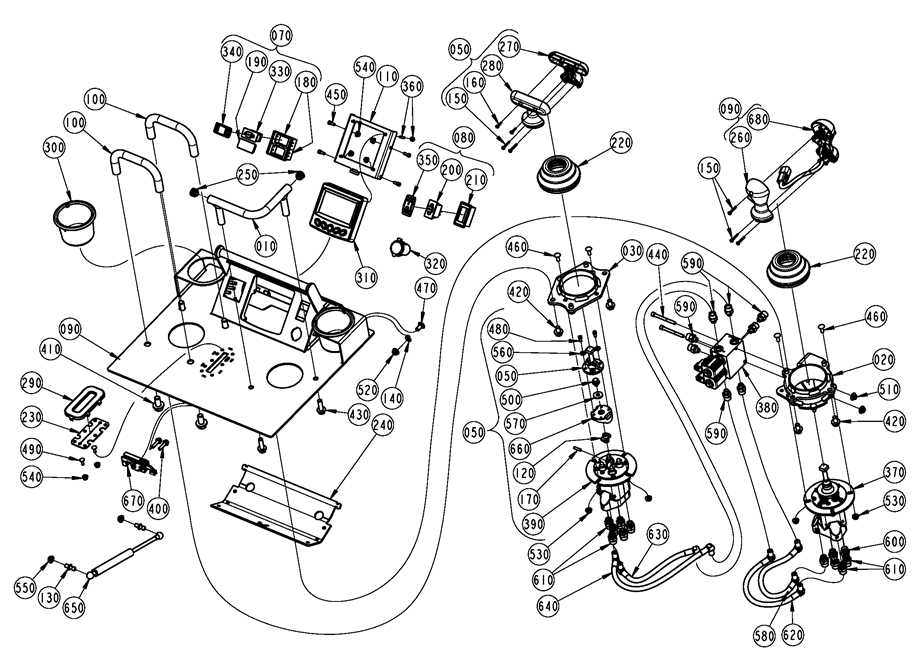 kubota skid steer parts diagram