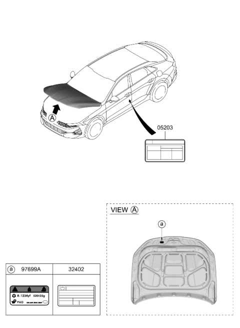 kia k5 parts diagram