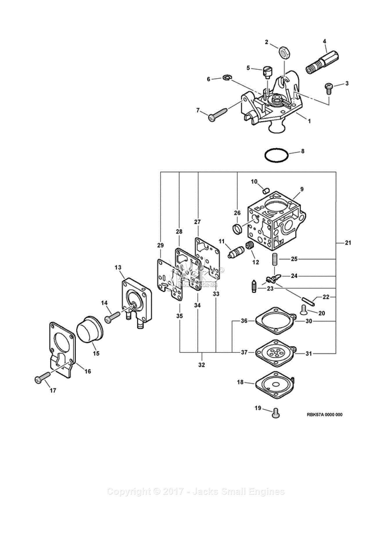 echo string trimmer parts diagram