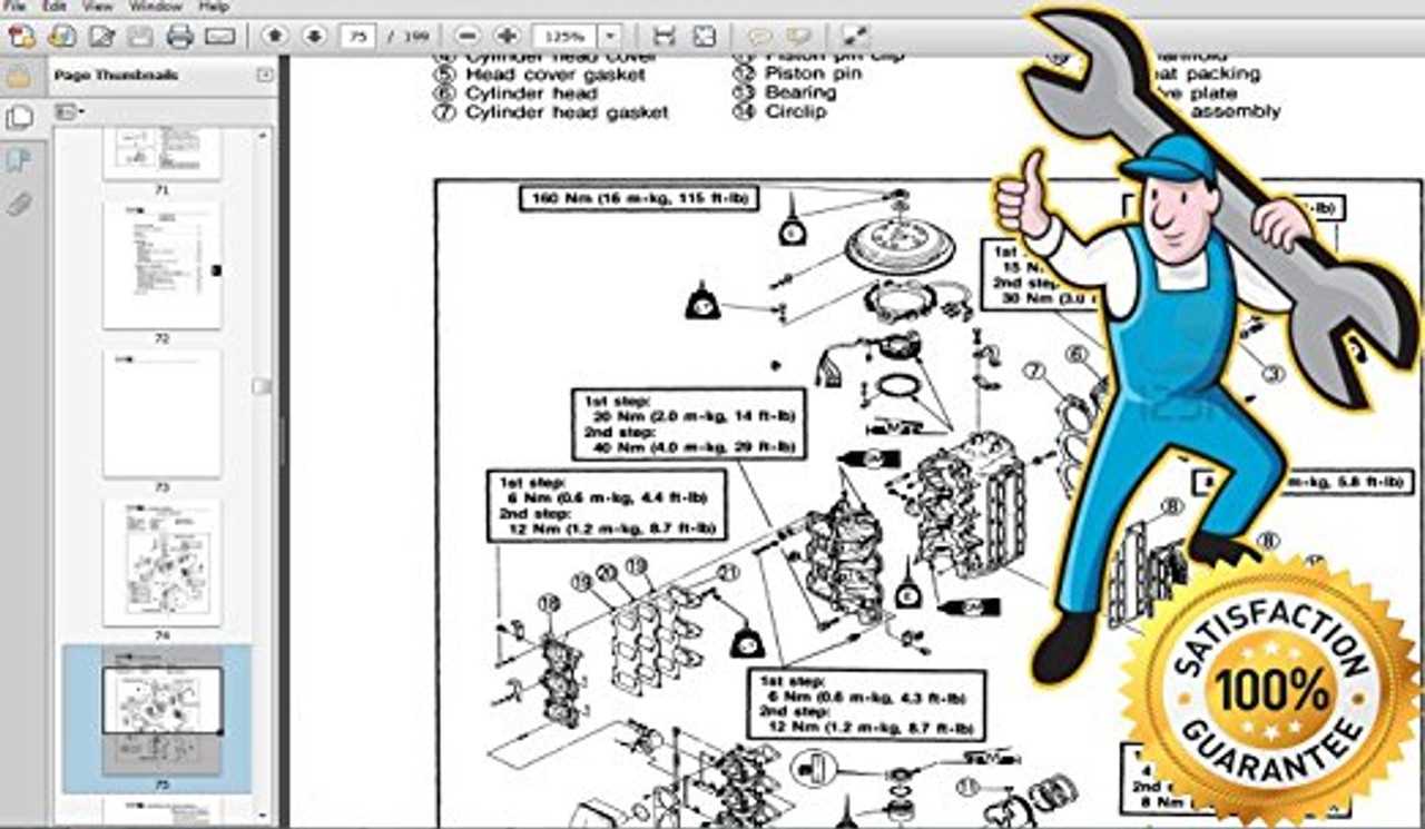 outboard engine parts diagram