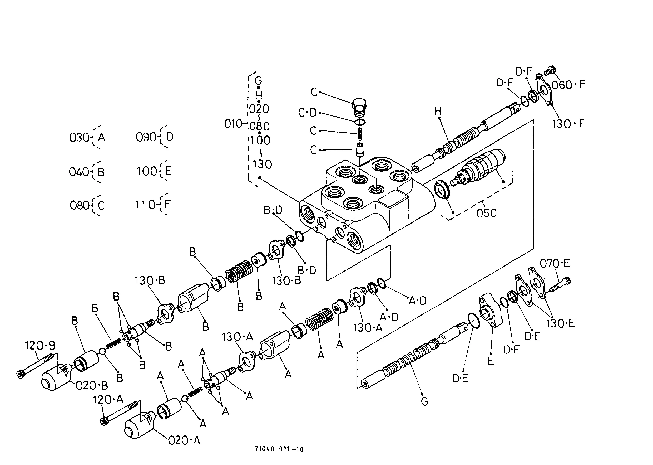 kubota b2710 parts diagram