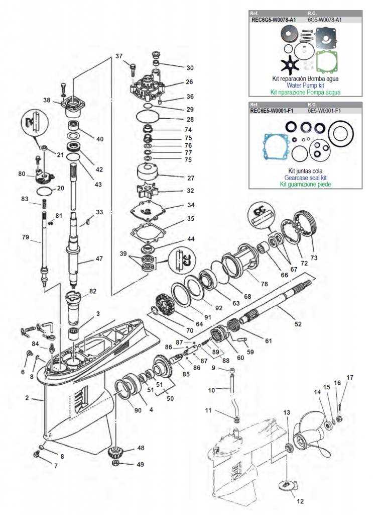 yamaha 2hp outboard parts diagram