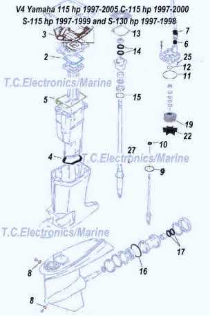 yamaha 2hp outboard parts diagram