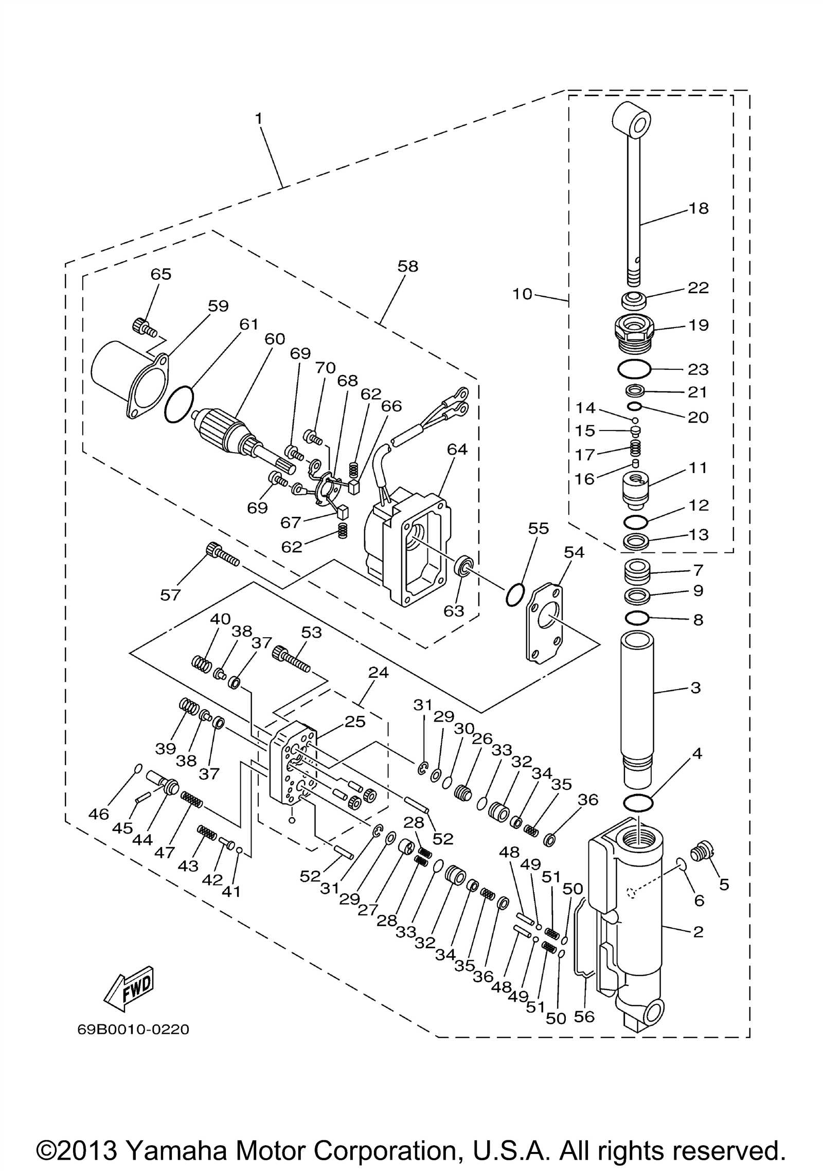 yamaha 8hp outboard parts diagram